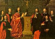 Philippe de Champaigne The Aldermen of the City of Paris oil